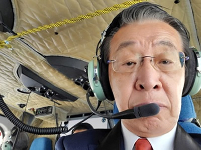 2020.2　県警航空隊ヘリコプター「つるぎ」視察